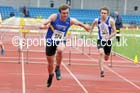 Mens under-20s 100 metres hurdles, Northern Senior and Under-20s Champs., SportsCity, Manchester. Photo: David T. Hewitson/Sports for All Pics